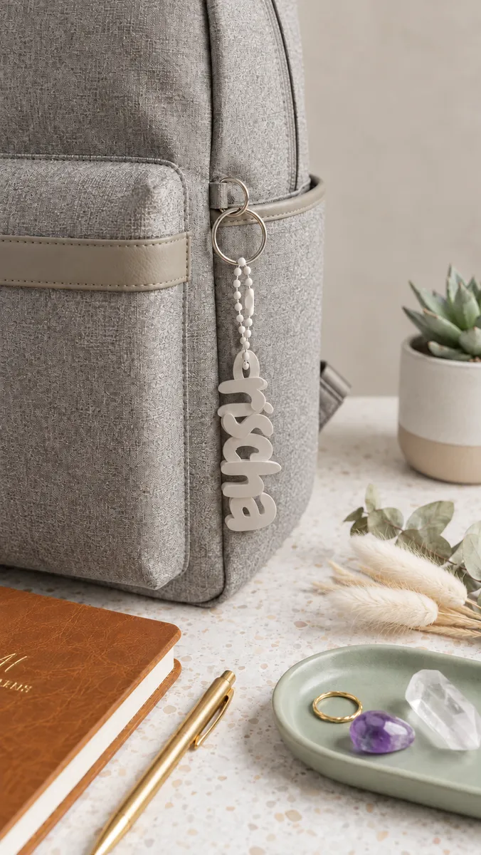 Custom Name Keychain